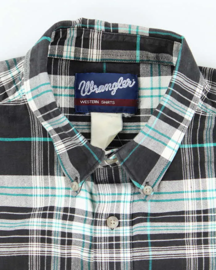 Vintage Wrangler Heavyweight Button Up Flannel Shirt - XL sold by Rokit product image thumbnail 5