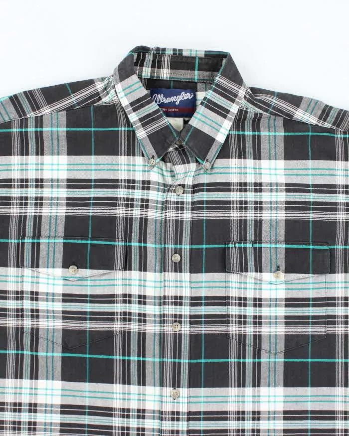 Vintage Wrangler Heavyweight Button Up Flannel Shirt - XL sold by Rokit product image thumbnail 3