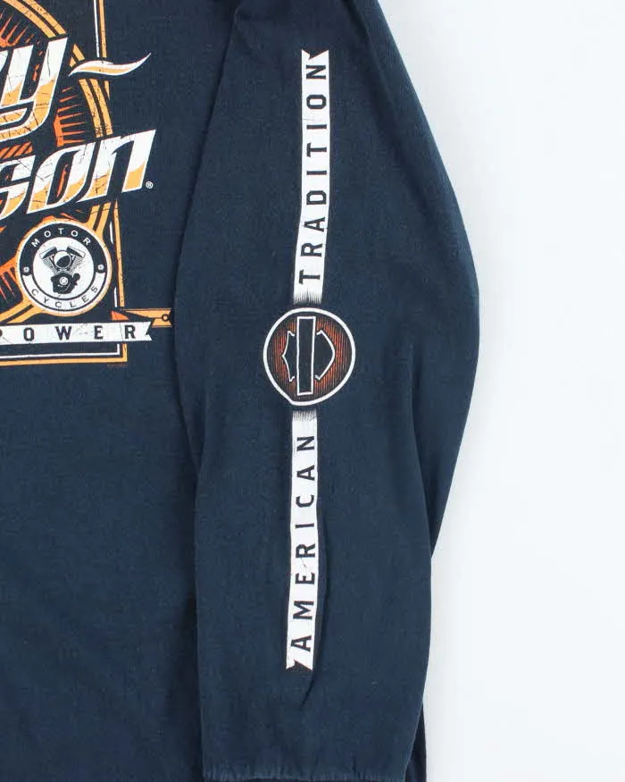 Vintage Harley Davidson Graphic Long-sleeve T-Shirt - XL sold by Rokit product image thumbnail 4