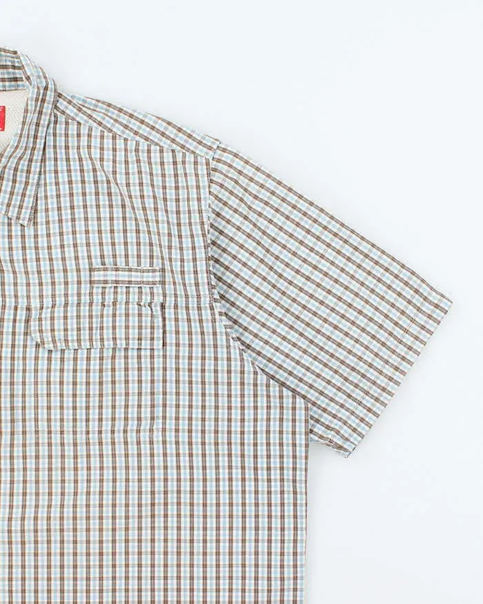 Vintage Wrangler Checked Oversized Short Sleeve Shirt - XL sold by Rokit product image thumbnail 4