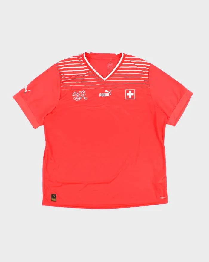 Puma Switzerland 2022/23 International Football Shirt - XXL sold by Rokit