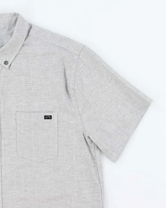 Vintage Billabong Plain Short Sleeve Shirt - L sold by Rokit product image thumbnail 4