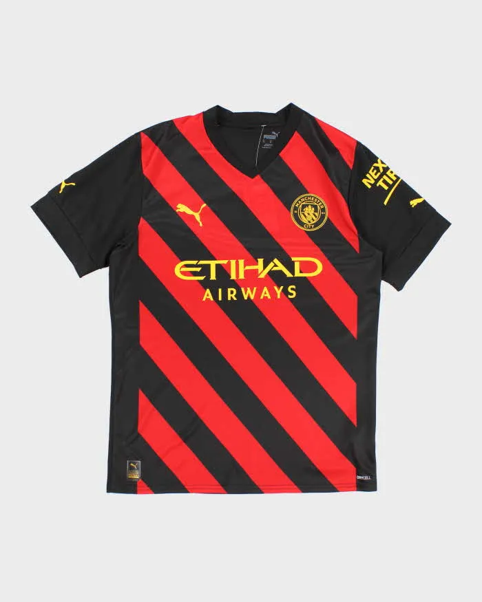 Puma Manchester City Away 22/23 Football Jersey - M sold by Rokit