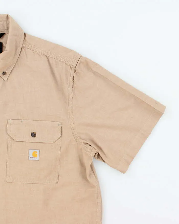 Vintage 2000's Carhartt Oversized Short Sleeve Shirt - L sold by Rokit product image thumbnail 4