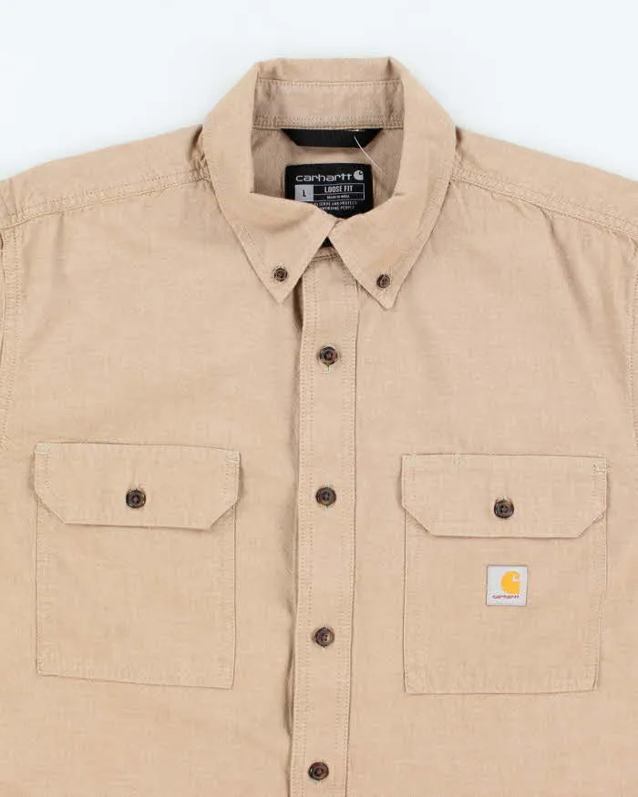 Vintage 2000's Carhartt Oversized Short Sleeve Shirt - L sold by Rokit product image thumbnail 3