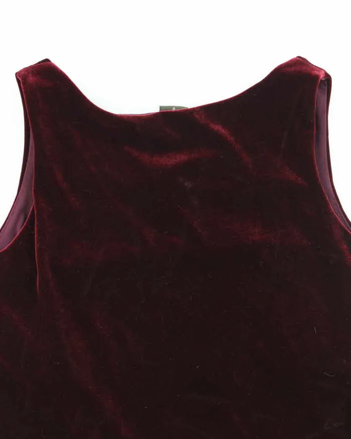 Vintage 90s Eddie Bauer Velvet Cami - S sold by Rokit product image thumbnail 4