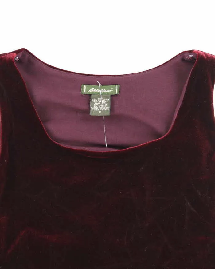 Vintage 90s Eddie Bauer Velvet Cami - S sold by Rokit product image thumbnail 3