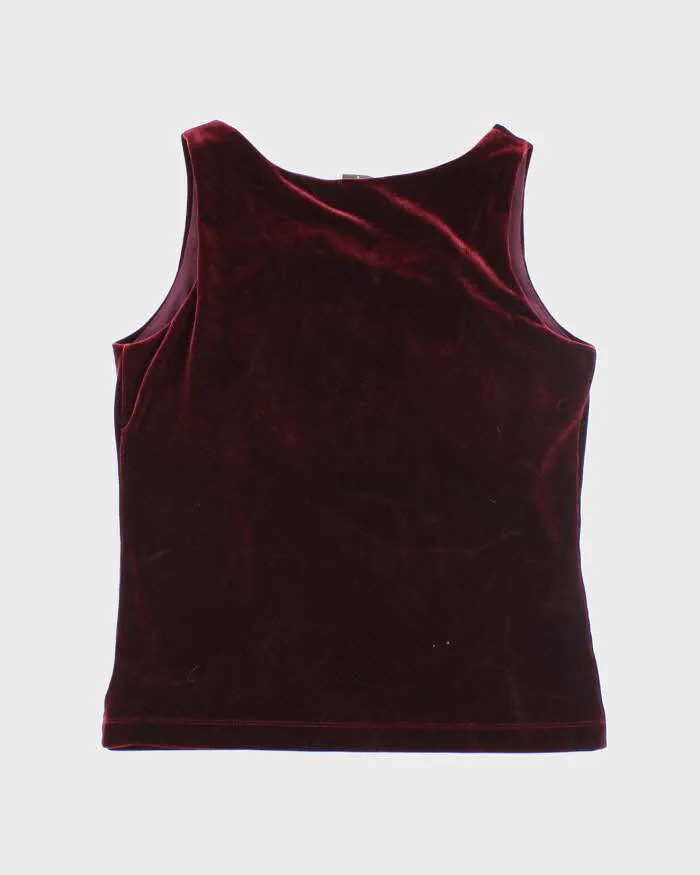 Vintage 90s Eddie Bauer Velvet Cami - S sold by Rokit product image thumbnail 2