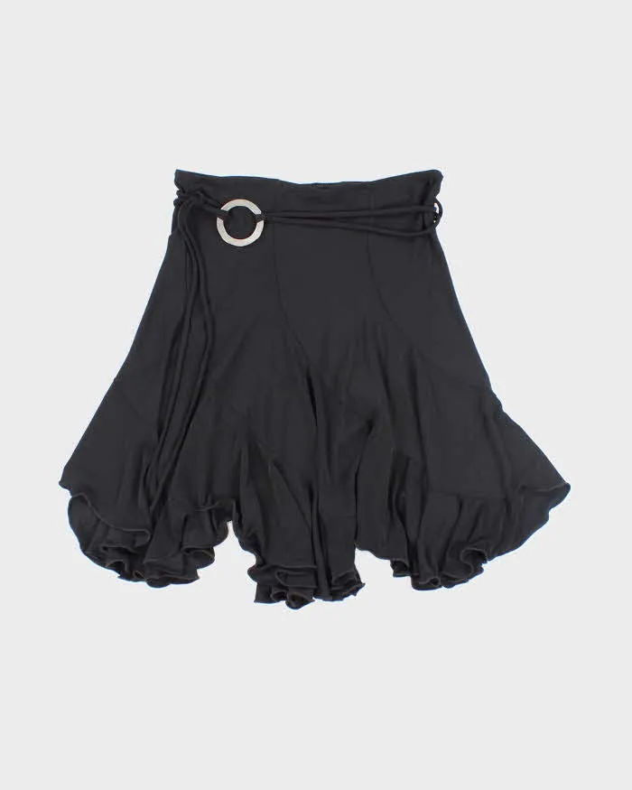 Vintage Y2k 00s Mariposa O Ring Skirt - XS sold by Rokit