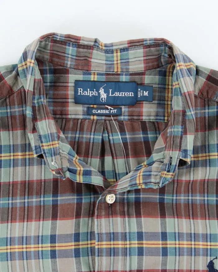 Vintage 2000's Polo Ralph Lauren Patterned Short Sleeve Shirt - M sold by Rokit product image thumbnail 5