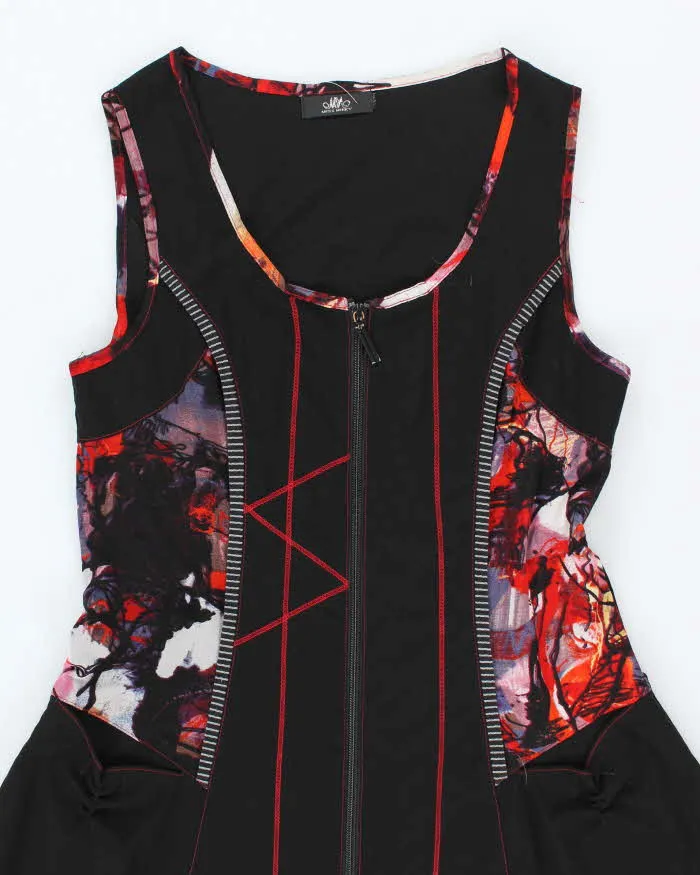 Vintage Y2k 00s miss Nikky Double Zip Dress - M sold by Rokit product image thumbnail 3