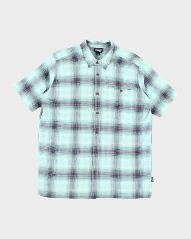 Vintage Patagonia Checked Short Sleeve Shirt - L made by Patagonia