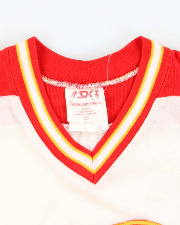 Vintage 80's Calgary Flames NHL Hockey Jersey - S sold by Rokit product image thumbnail 5
