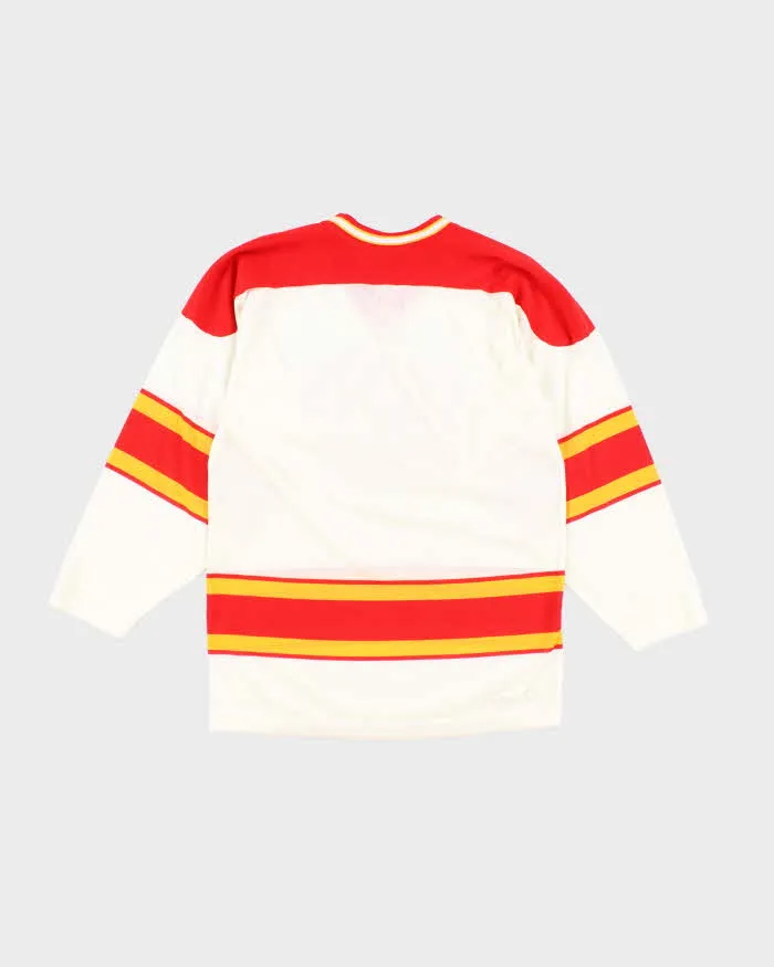 Vintage 80's Calgary Flames NHL Hockey Jersey - S sold by Rokit product image thumbnail 2