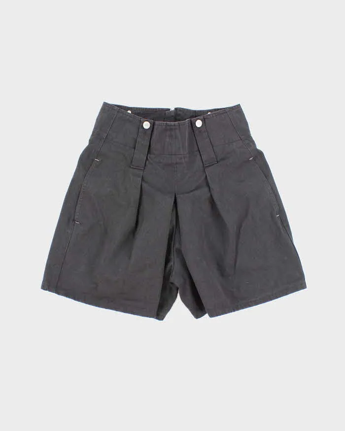 Vintage Isabel Marant High Waisted Dark Wash Denim Shorts - W26 L4 sold by Rokit