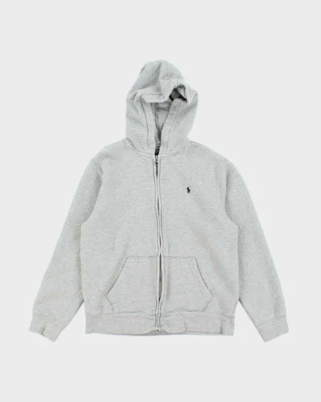 Vintage Women's Ralph Lauren Lightweight Zip Up Hoodie - L sold by Rokit