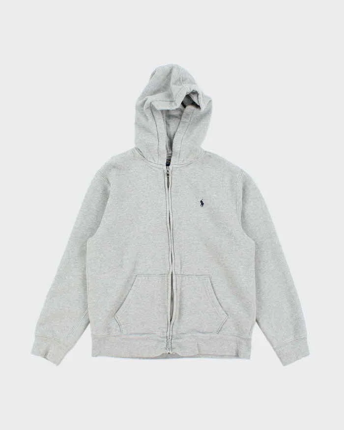 Vintage Women's Ralph Lauren Lightweight Zip Up Hoodie - L sold by Rokit