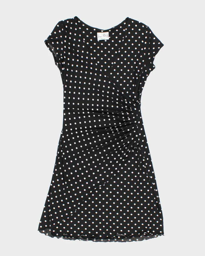 Vintage Y2k 00s Joseph Ribkoff Polka Dot Dress - L sold by Rokit