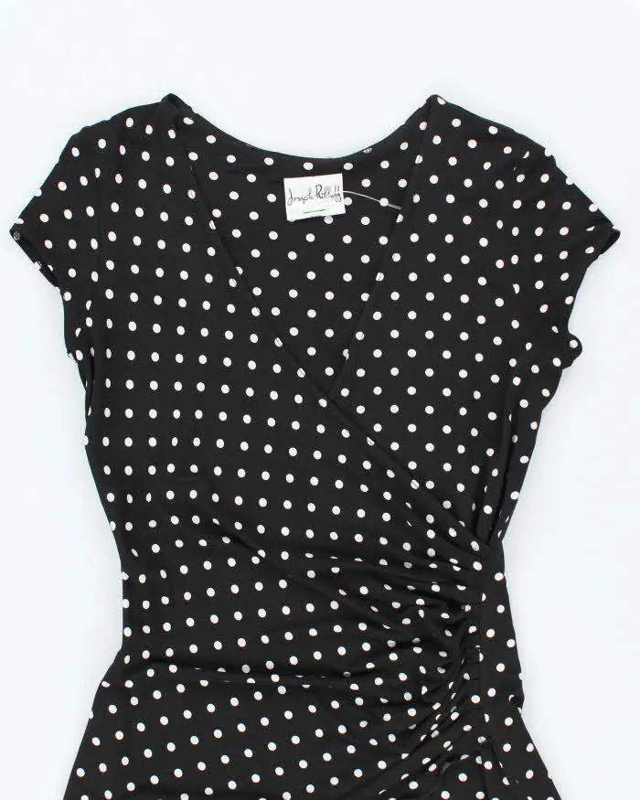 Vintage Y2k 00s Joseph Ribkoff Polka Dot Dress - L sold by Rokit product image thumbnail 3