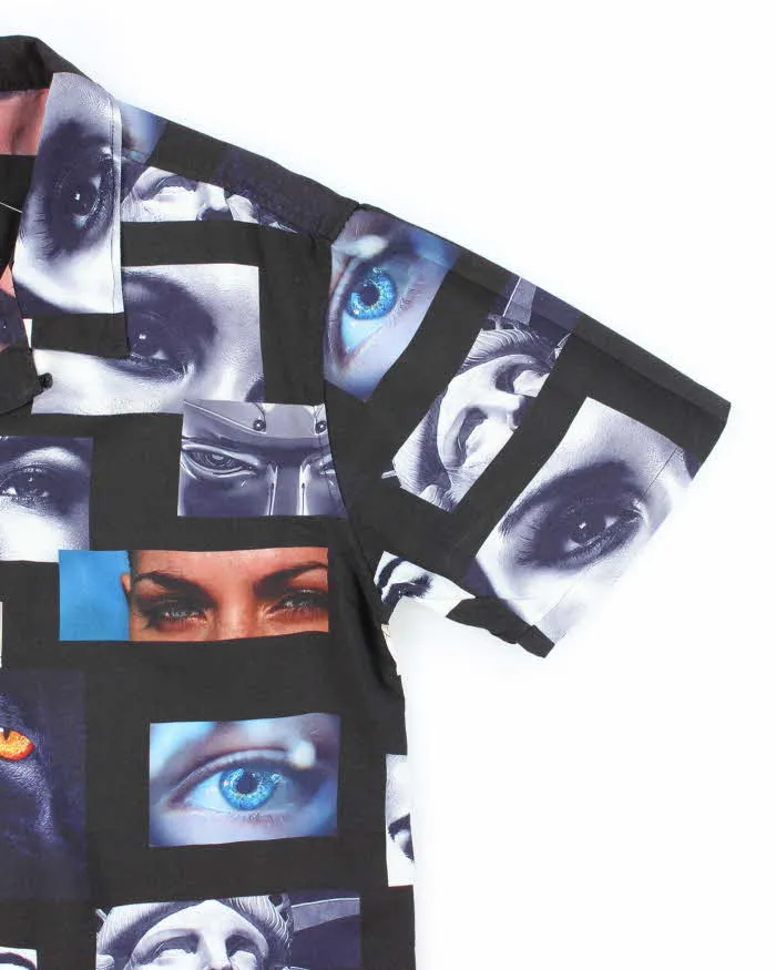Vintage HUF All Over Print Eyes Hawaiian Shirt - M sold by Rokit product image thumbnail 4