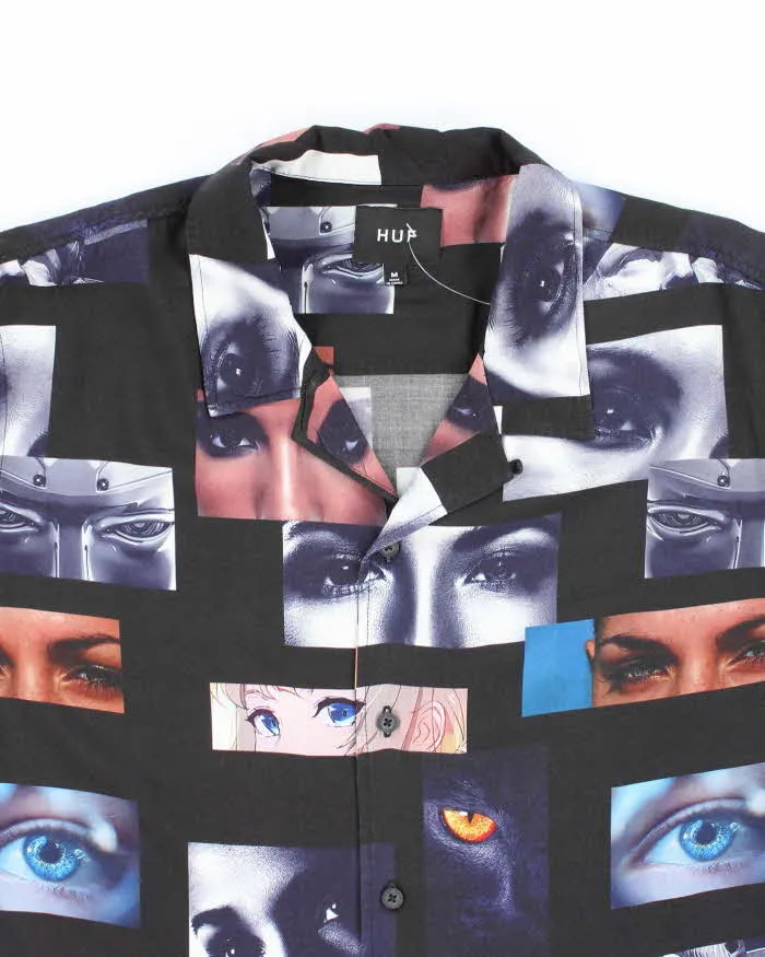 Vintage HUF All Over Print Eyes Hawaiian Shirt - M sold by Rokit product image thumbnail 3