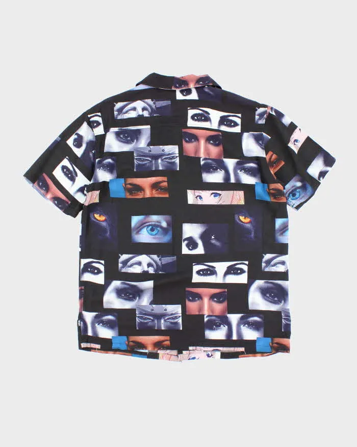 Vintage HUF All Over Print Eyes Hawaiian Shirt - M sold by Rokit product image thumbnail 2