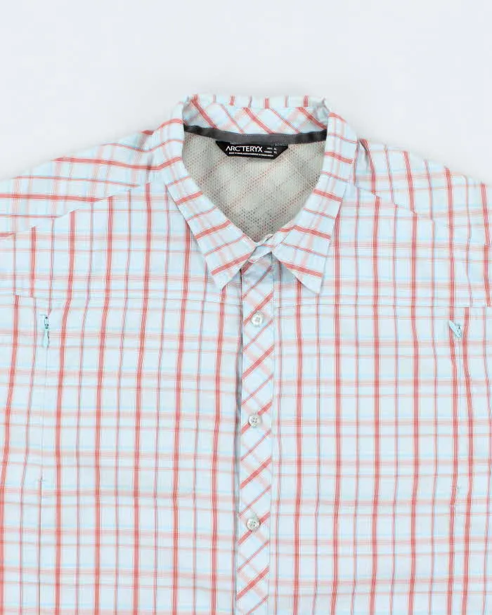Vintage Arc'teryx Check Short Sleeve Shirt - XL sold by Rokit product image thumbnail 3