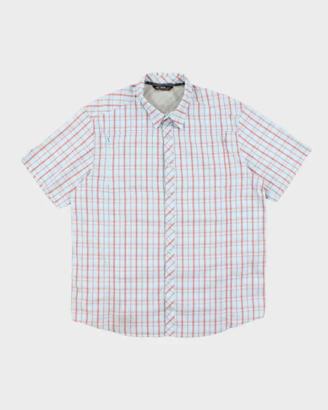 Vintage Arc'teryx Check Short Sleeve Shirt - XL sold by Rokit