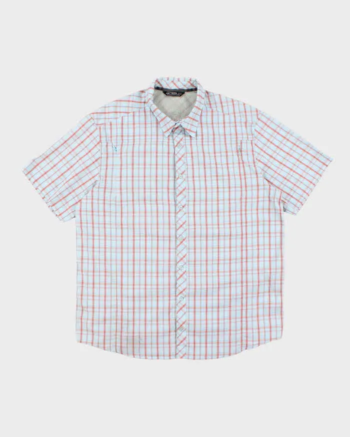 Vintage Arc'teryx Check Short Sleeve Shirt - XL sold by Rokit