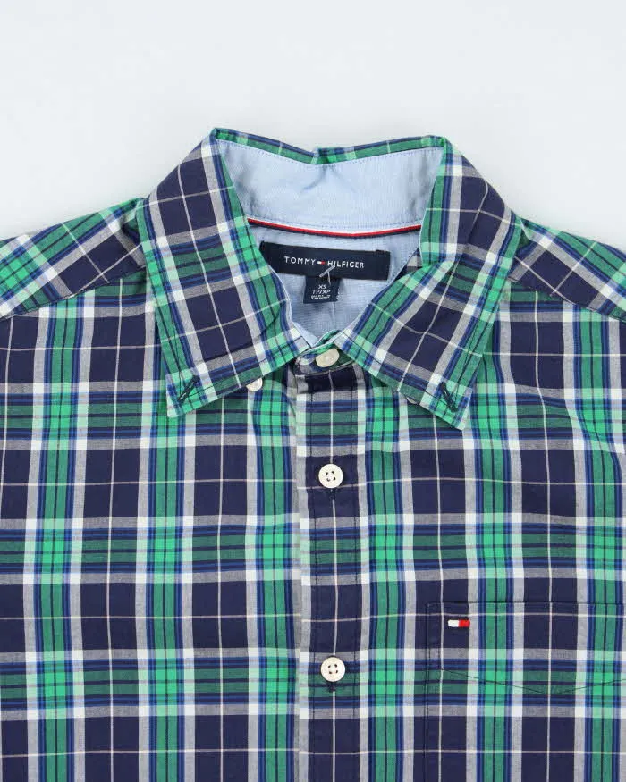 Vintage Tommy Hilfiger Checked Long Sleeve Shirt - XS sold by Rokit product image thumbnail 3