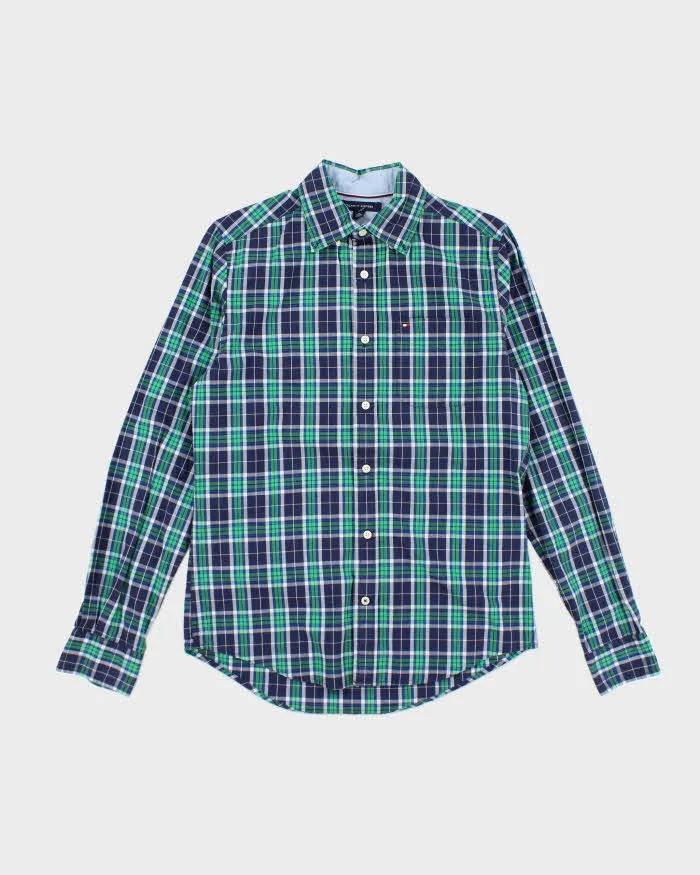 Vintage Tommy Hilfiger Checked Long Sleeve Shirt - XS sold by Rokit