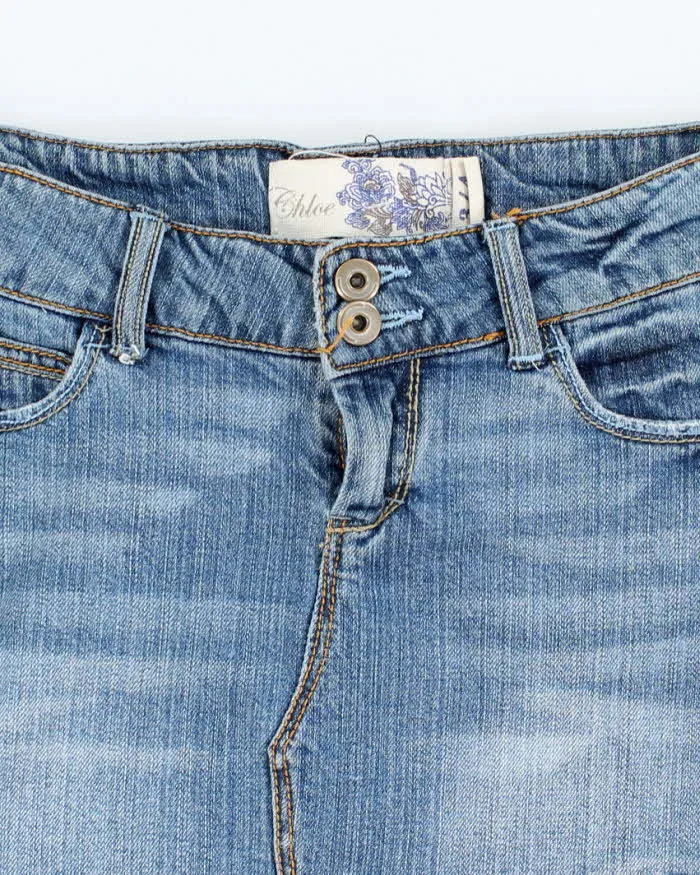 Vintage Y2k 00s Chloe Denim Skirt - W28 sold by Rokit product image thumbnail 3