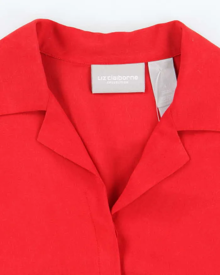 Vintage 90s Liz Claiborne Silk Blouse - M sold by Rokit product image thumbnail 5