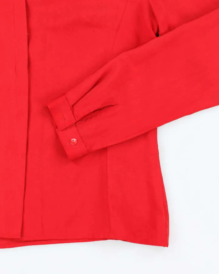 Vintage 90s Liz Claiborne Silk Blouse - M sold by Rokit product image thumbnail 4