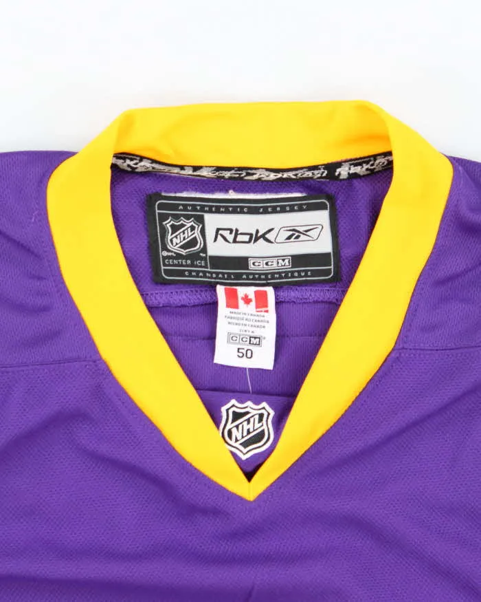 Vintage LA Kings NHL Crown Logo Retro Hockey Jersey - XL sold by Rokit product image thumbnail 5