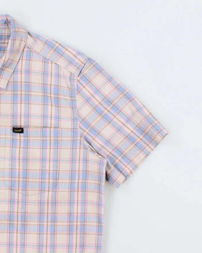 Vintage Lee Check Short Sleeve Shirt - L sold by Rokit product image thumbnail 4