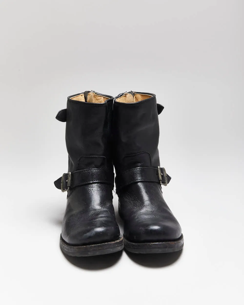 Vintage Frye Leather Biker Boots - UK6 sold by Rokit product image thumbnail 3