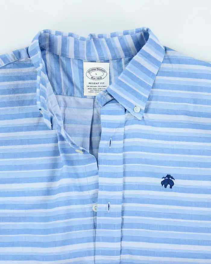 Vintage Brooks Brothers Striped Long Sleeve Shirt - L sold by Rokit product image thumbnail 3