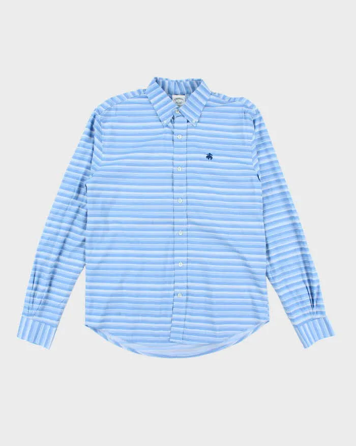 Vintage Brooks Brothers Striped Long Sleeve Shirt - L sold by Rokit