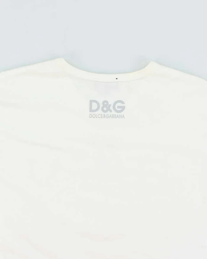 Vintage Y2k 00s Dolce & Gabbana T-shirt - L sold by Rokit product image thumbnail 4