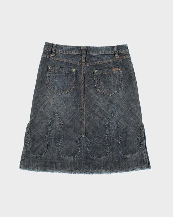 Vintage Y2k 00s Esprit Denim Skirt - M sold by Rokit product image thumbnail 2