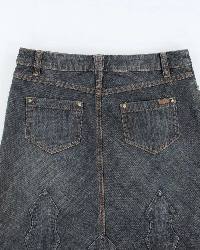 Vintage Y2k 00s Esprit Denim Skirt - M sold by Rokit product image thumbnail 4
