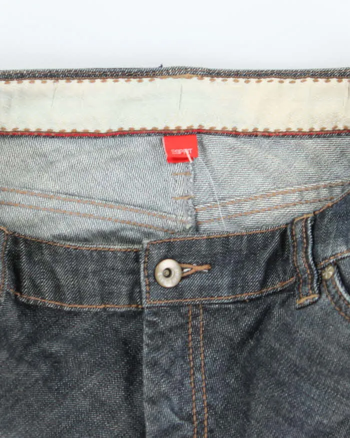 Vintage Y2k 00s Esprit Denim Skirt - M sold by Rokit product image thumbnail 5