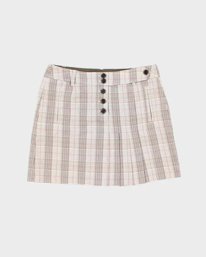 Vintage Y2k 00s Esprit Checked Mini Skirt - XS sold by Rokit