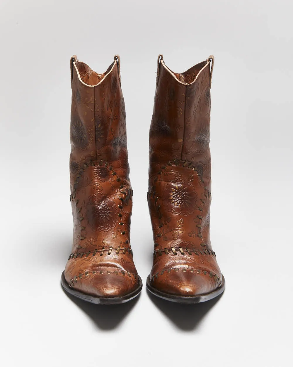 Vintage BCB Stitch Cowboy Boots - UK4 sold by Rokit product image thumbnail 3