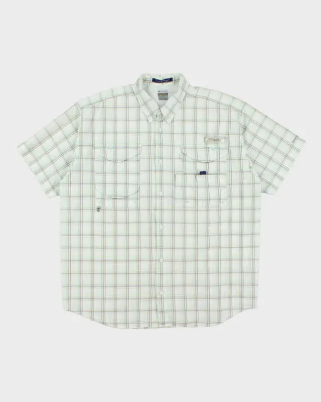 Vintage Columbia PFG Omni-Shade Check Short Sleeve Shirt - XL sold by Rokit