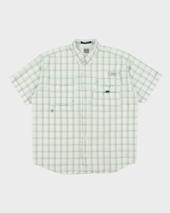 Vintage Columbia PFG Omni-Shade Check Short Sleeve Shirt - XL sold by Rokit