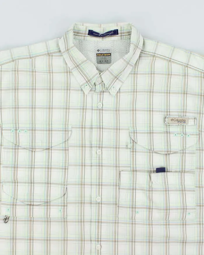 Vintage Columbia PFG Omni-Shade Check Short Sleeve Shirt - XL sold by Rokit product image thumbnail 3