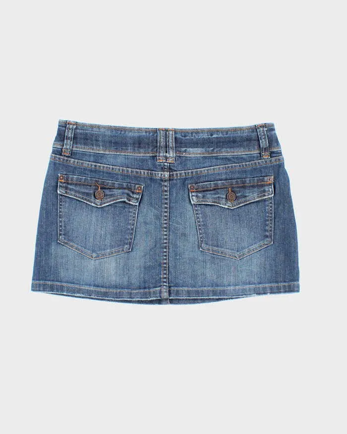 Vintage Y2k 00s Guess Denim Mini Skirt - S sold by Rokit product image thumbnail 2