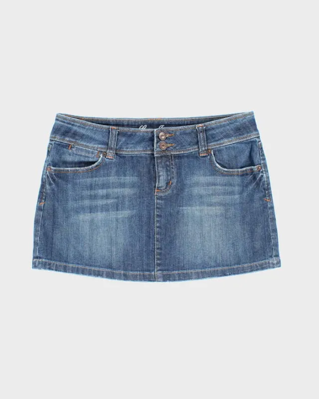 Vintage Y2k 00s Guess Denim Mini Skirt - S made by Guess